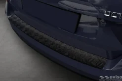 Lastskydd Mattsvart Aluminium Durkplåt till Skoda Octavia III Kombi 2016-2019