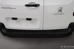 Lastskydd Mattsvart Aluminium Durkplåt till Toyota Proace City 2019-><noscript><img width=
