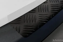 Lastskydd Mattsvart Aluminium Durkplåt till VW Caddy 2003-2020