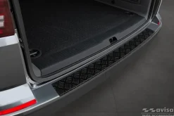 Lastskydd Mattsvart Aluminium Durkplåt till VW Transporter T6 2015-2022