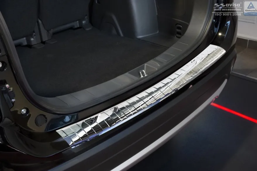 Lastskydd Rostfri Blank Metall Mitsubishi Outlander III 2015->