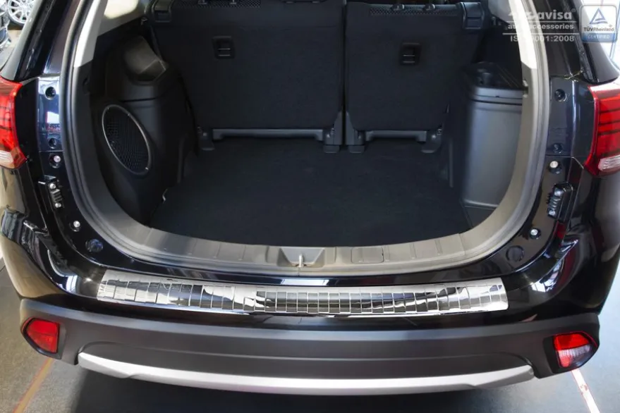 Lastskydd Rostfri Blank Metall Mitsubishi Outlander III 2015->
