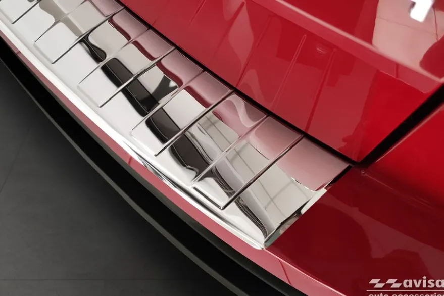 Lastskydd Rostfri Blank Metall Skoda Karoq 2022->