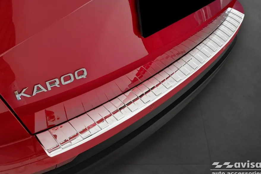 Lastskydd Rostfri Blank Metall Skoda Karoq 2022->