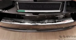 Lastskydd Rostfri Blank Metall Skoda Octavia IV Kombi 2020->