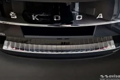 Lastskydd Rostfri Blank Metall Skoda Superb III Kombi/Scout 2015-2024