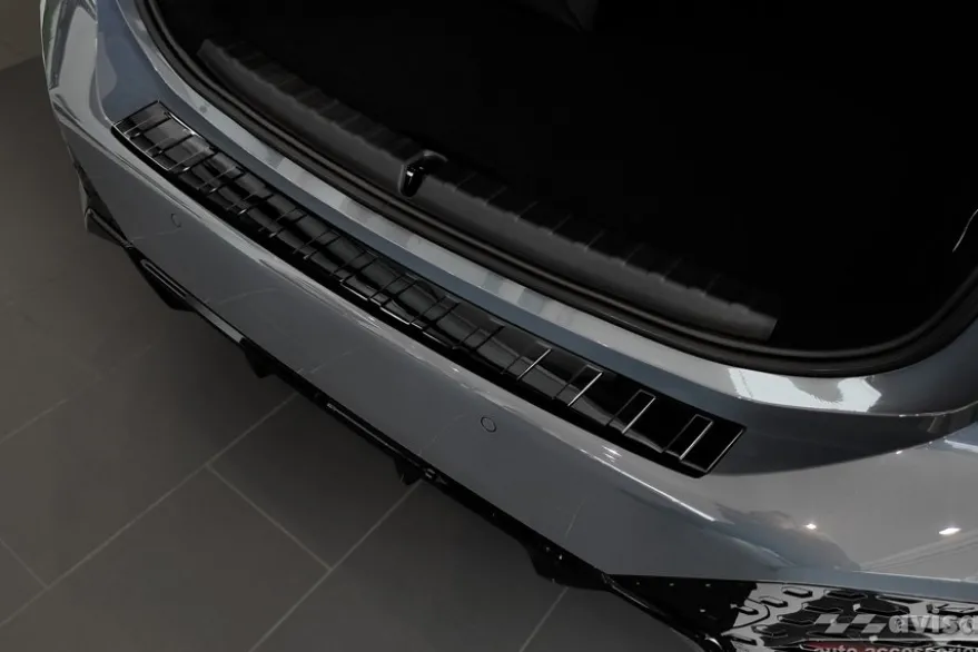 Lastskydd Rostfri Blank Svart Bmw 2-Serie Active Tourer II U06 2021->