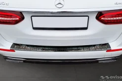 Lastskydd Rostfri Blank Svart Mercedes E-Klass S213 Kombi 2016->