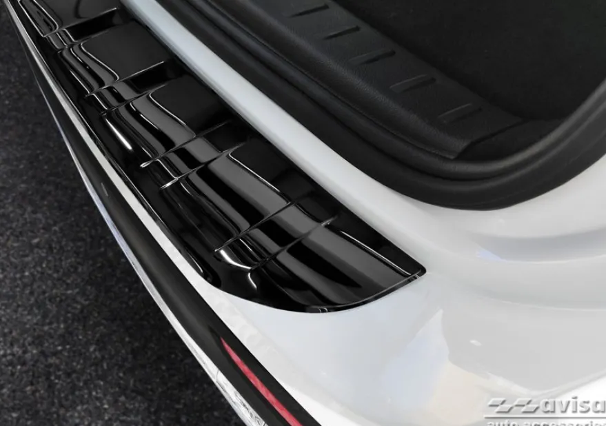 Lastskydd Rostfri Blank Svart Mercedes GLB X247 2019-2025