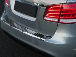 Lastskydd Rostfri Blank Svart Metall Mercedes E-Klass S212 Kombi 2013-2016