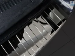 Lastskydd Rostfri Blank Svart Metall Skoda Octavia III 5E Kombi 2017-2020