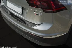 Lastskydd Rostfri Blank Svart Metall Volkswagen Tiguan II 2015-2024