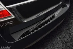 Lastskydd Rostfri Blank Svart Metall Volvo V70 III 2014-><noscript><img width=