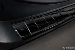 Lastskydd Rostfri Blank Svart Toyota Rav4 V 2018-> Suzuki Across 2020->