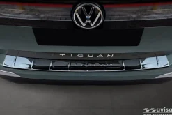 Lastskydd Rostfri Blank Svart VW Tiguan III 2024->