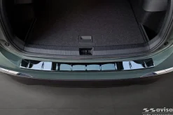 Lastskydd Rostfri Blank Svart VW Tiguan III 2024->