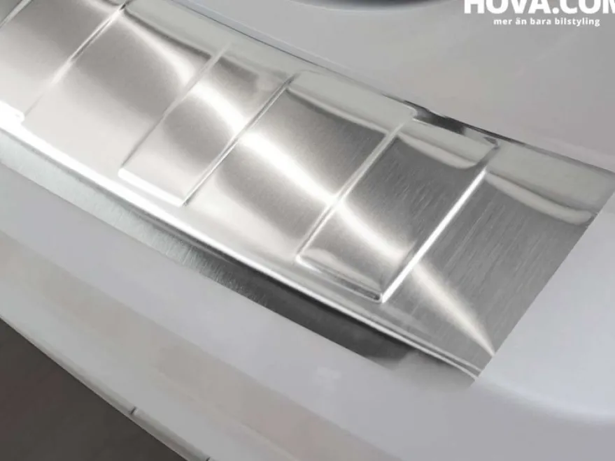 Lastskydd Rostfri Borstad Metall Audi Q2 7.2016-2020 Innan Facelift