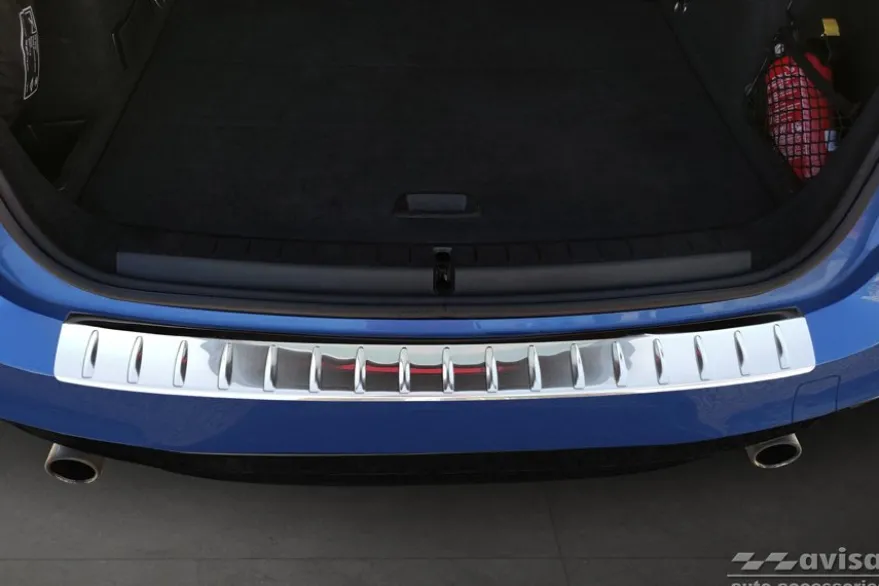 Lastskydd Rostfri Borstad Metall Bmw 2-Serie F45 Active Tourer 2014-2021