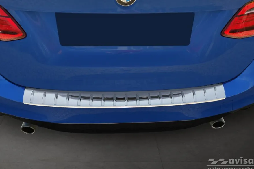 Lastskydd Rostfri Borstad Metall Bmw 2-Serie F45 Active Tourer 2014-2021