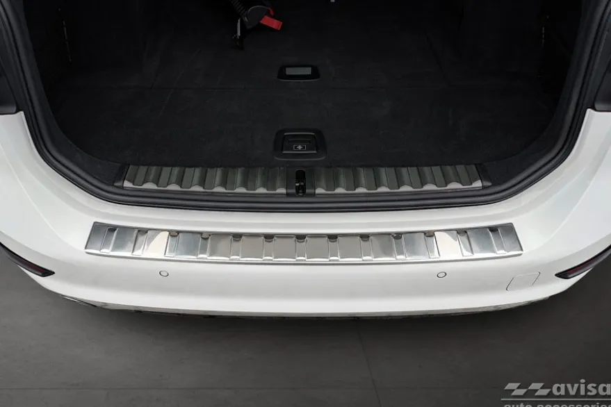 Lastskydd Rostfri Borstad Metall Bmw 3-Serie G21 2018-2022
