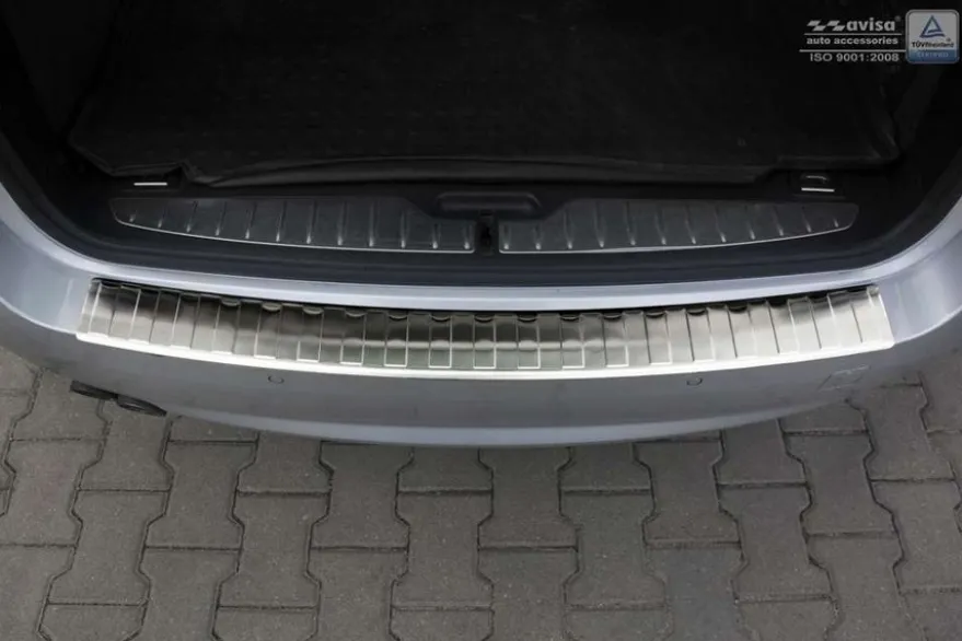 Lastskydd Rostfri Borstad Metall BMW 5-Serien F11 Touring (Kombi) 5.2010->