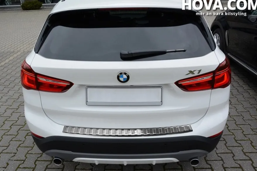 Lastskydd Rostfri Borstad Metall BMW X1 (F48) 2015-2022