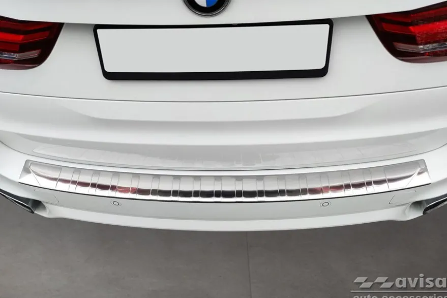 Lastskydd Rostfri Borstad Metall Bmw X5 F15 2013-2018