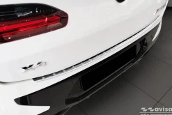 Lastskydd Rostfri Borstad Metall Bmw X4 II G02 M-paket 2021-><noscript><img width=