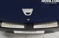 Lastskydd Rostfri Borstad Metall Dacia Sandero II Hatchback 2012-2019