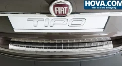 Lastskydd Rostfri Borstad Metall Fiat Tipo Sedan 2016->