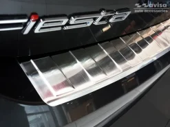 Lastskydd Rostfri Borstad Metall Ford Fiesta VII 2014-2018