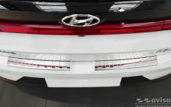 Lastskydd Rostfri Borstad Metall Hyundai i20 2020->