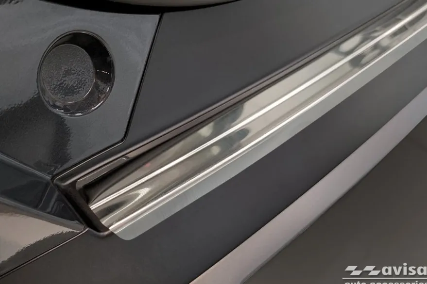 Lastskydd Rostfri Borstad Metall Hyundai Kona II 2023->