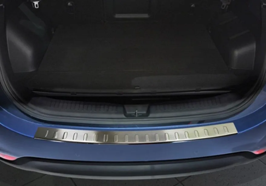 Lastskydd Rostfri Borstad Metall Kia Carens MK4 5.2013-2018