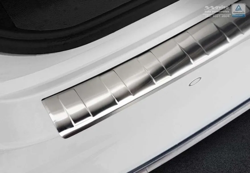 Lastskydd Rostfri Borstad Metall Kia Optima IV Sedan 2015->
