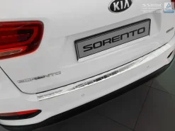 Lastskydd Rostfri Borstad Metall Kia Sorento III 2017->