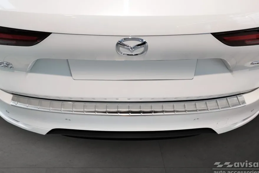 Lastskydd Rostfri Borstad Metall Mazda CX-60 2022->