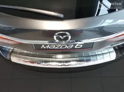 Lastskydd Rostfri Borstad Metall Mazda 6 III Combi GJ 2012->