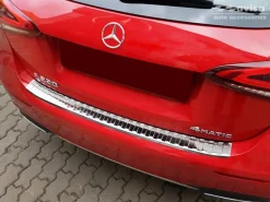 Lastskydd Rostfri Borstad Metall Mercedes A-Klass W177 2018-2023