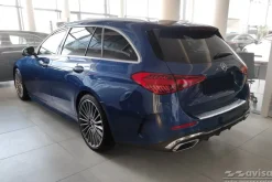 Lastskydd Rostfri Borstad Metall Mercedes C-Klass S206 Kombi AMG Paket 2021-><noscript><img width=