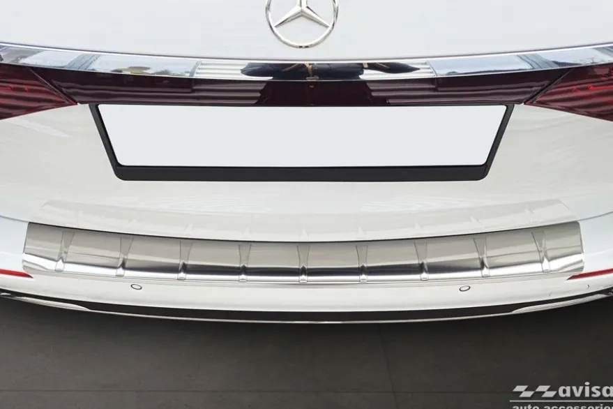 Lastskydd Rostfri Borstad Metall Mercedes E-Klass S214 Kombi 2023->