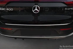 Lastskydd Rostfri Borstad Metall Mercedes EQC N293 2019-><noscript><img width=