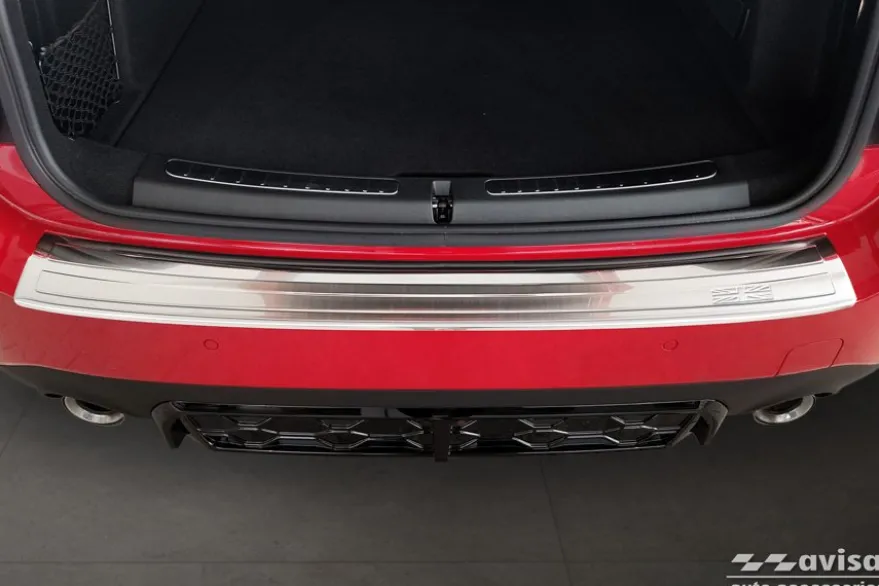 Lastskydd Rostfri Borstad Metall Mini Countryman II F60 2020-2023