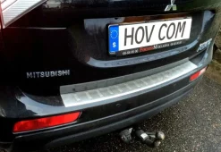 Lastskydd Rostfri Borstad Metall Mitsubishi Outlander MK3 9.2012-2015