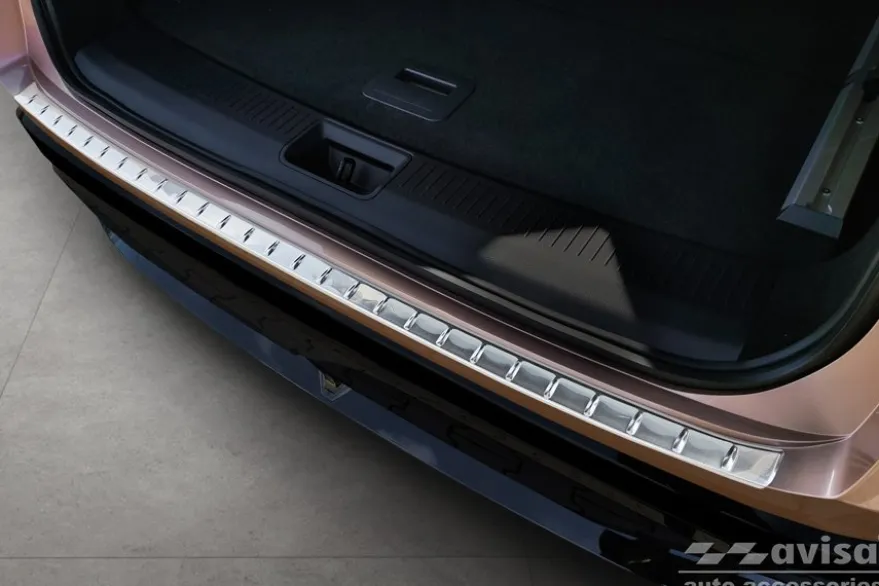 Lastskydd Rostfri Borstad Metall Nissan Ariya 2022->