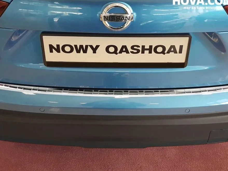 Lastskydd Rostfri Borstad Metall Nissan Qashqai II Crossover 2017-2020