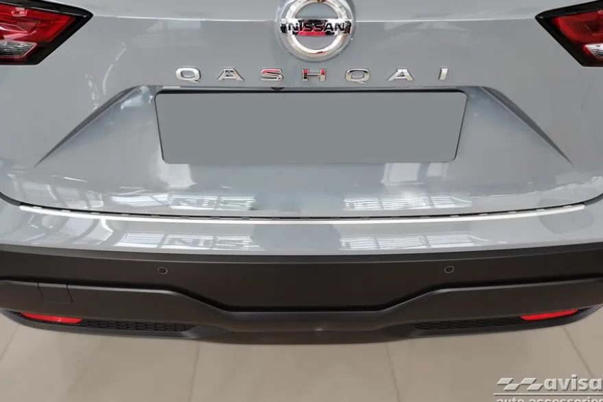 Lastskydd Rostfri Borstad metall Nissan Qashqai III 2021->