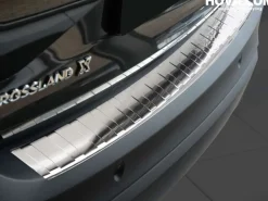 Lastskydd Rostfri Borstad Metall Opel Crossland X 2017-><noscript><img width=