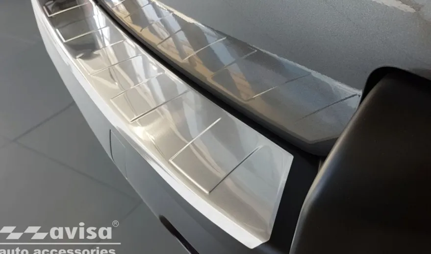 Lastskydd Rostfri Borstad Metall Opel Zafira Life 2019->