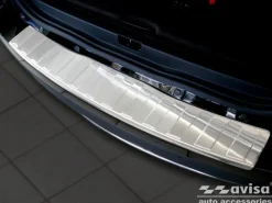 Lastskydd Rostfri Borstad Metall Renault Grand Scenic III